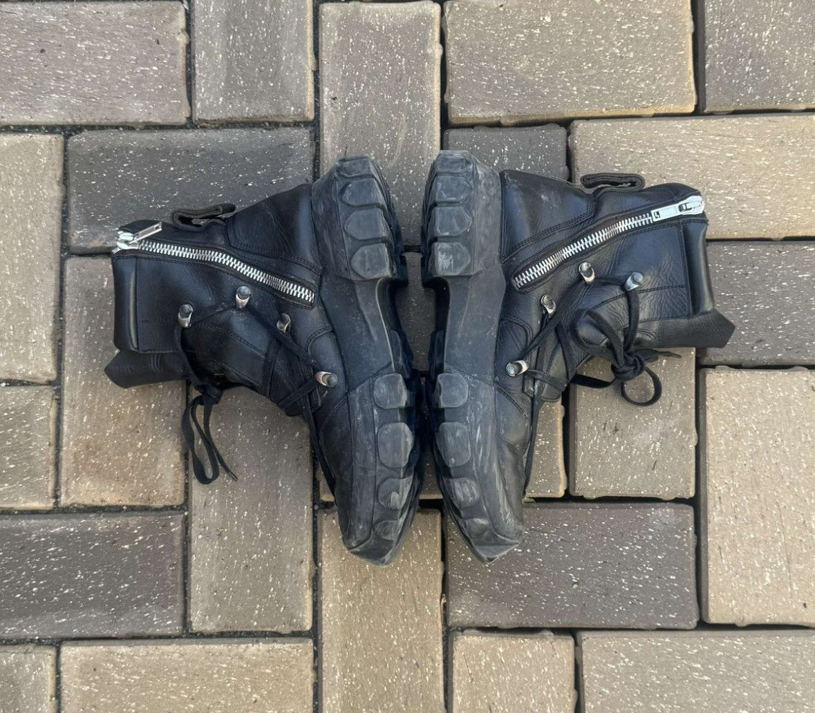 Rick Owen’s Pentagram SS21 boots