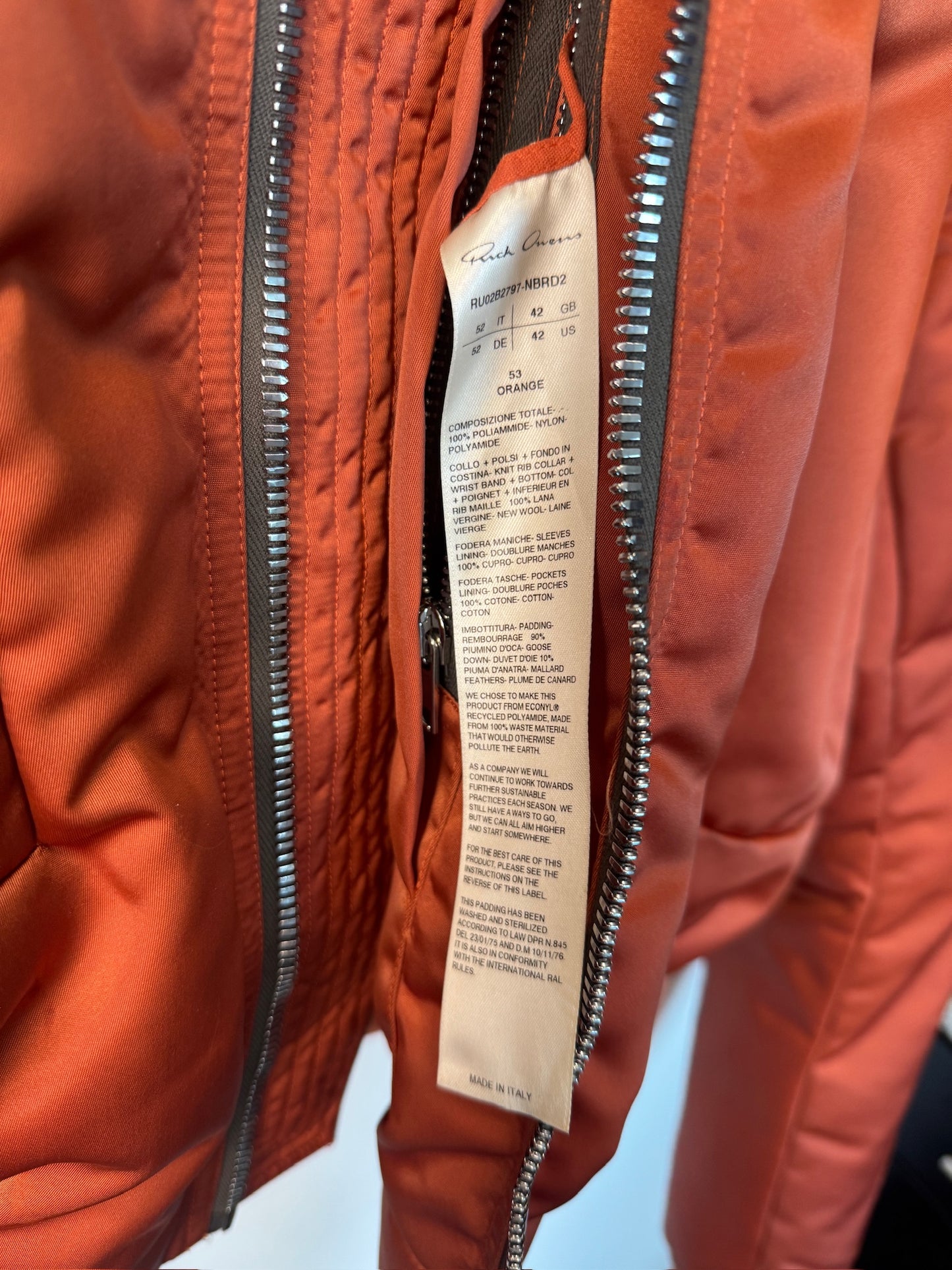 Rick Owen’s strobe panel bomber