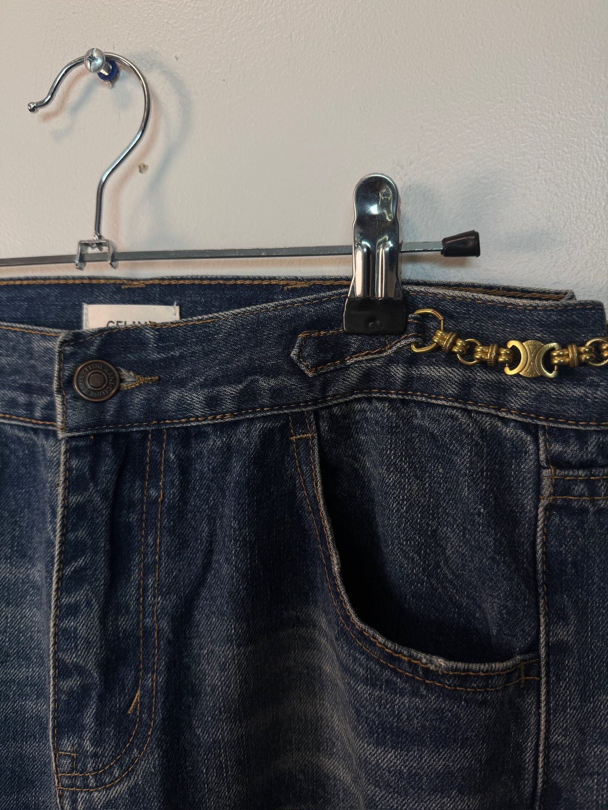 Celine wst002 chain denim