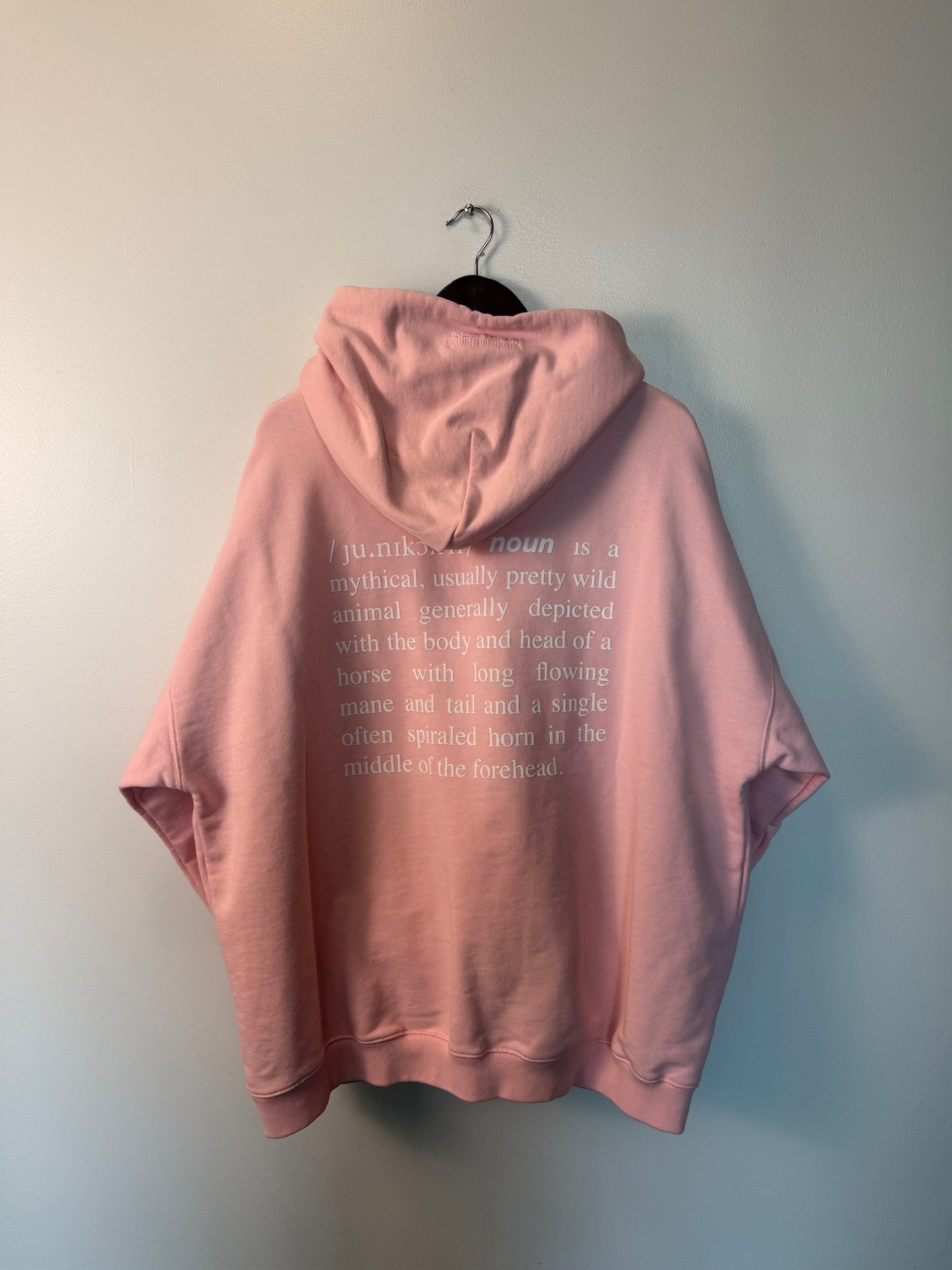 Vetements unicorn hoodie