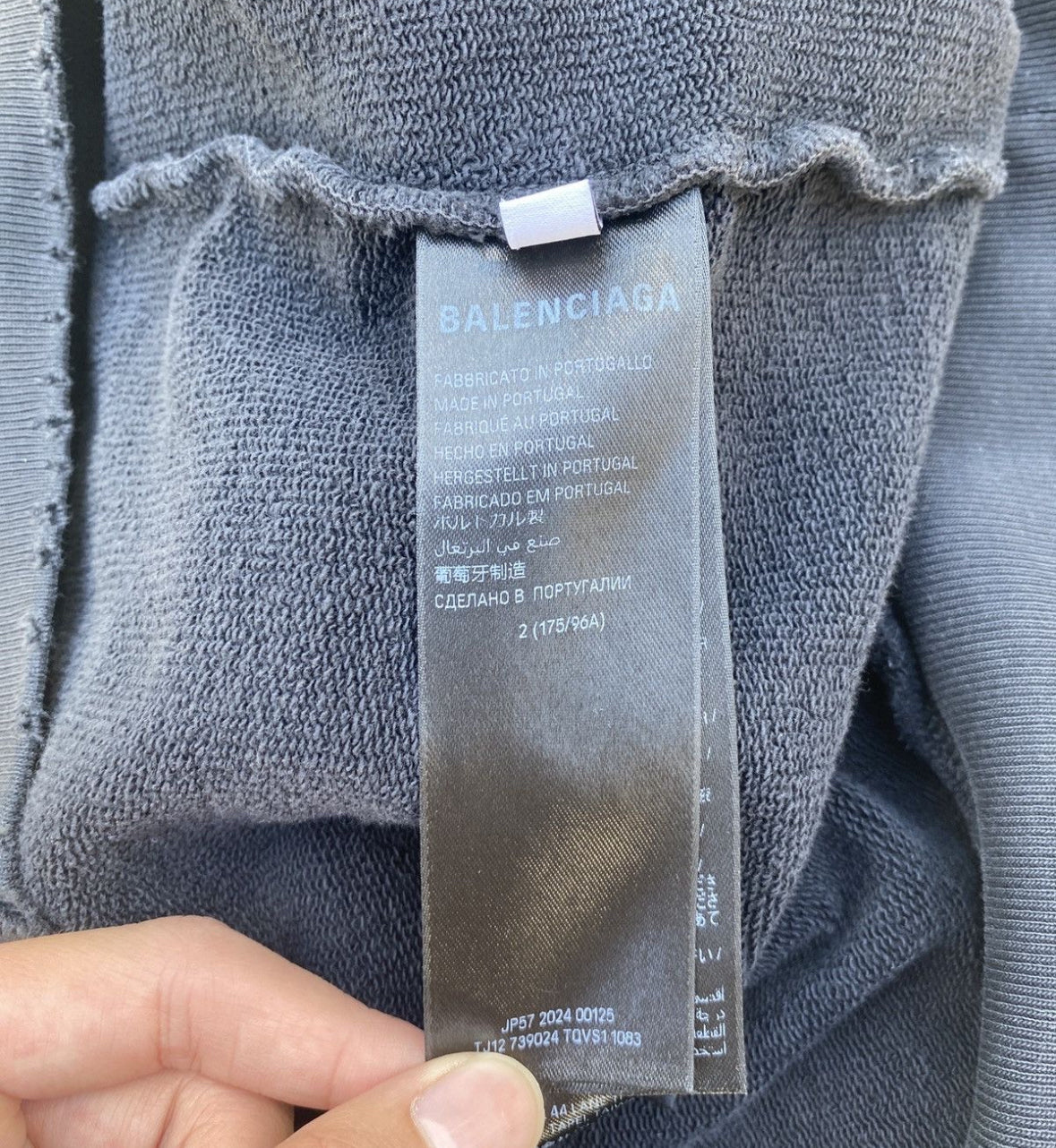 Balenciaga Paris Statue of Liberty hoodie