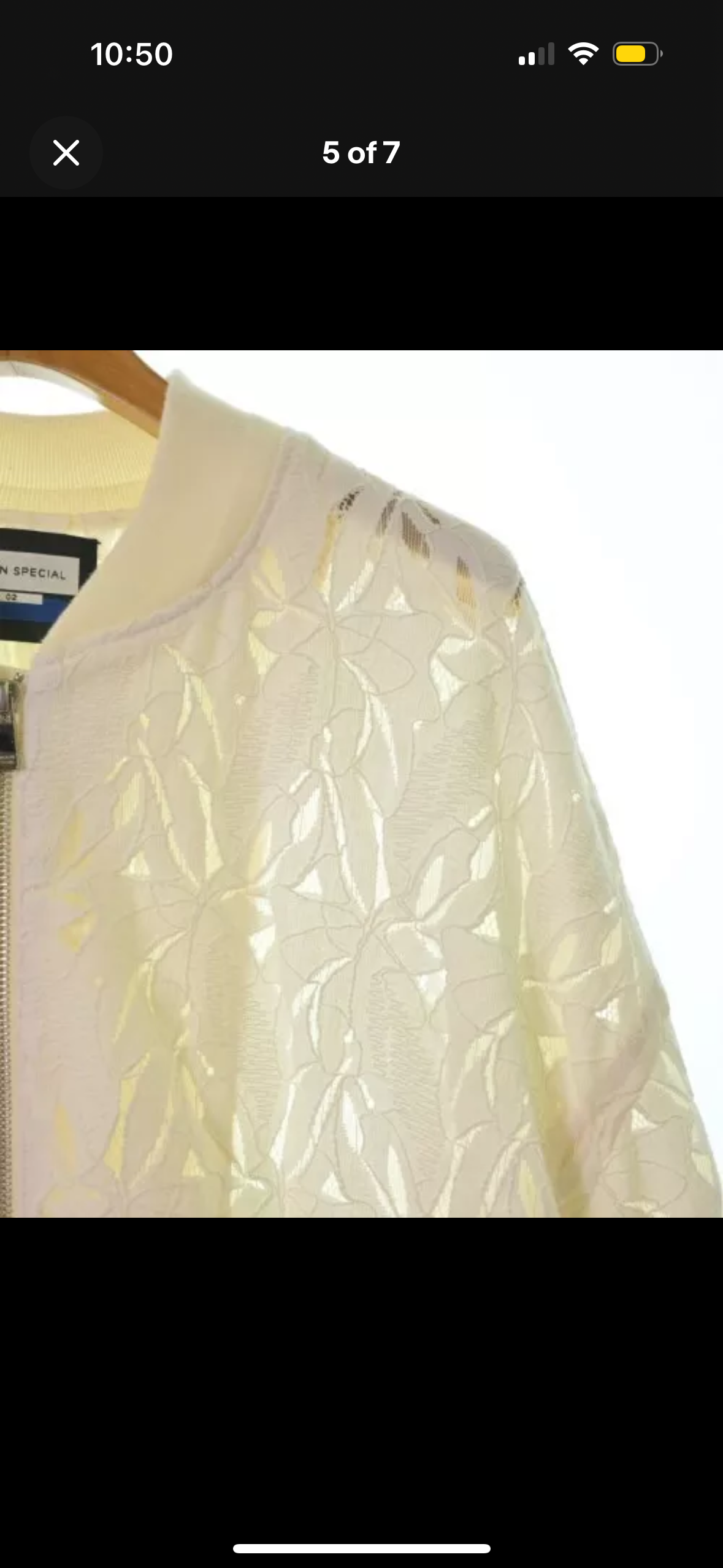 Maison Special  butterfly zip up
