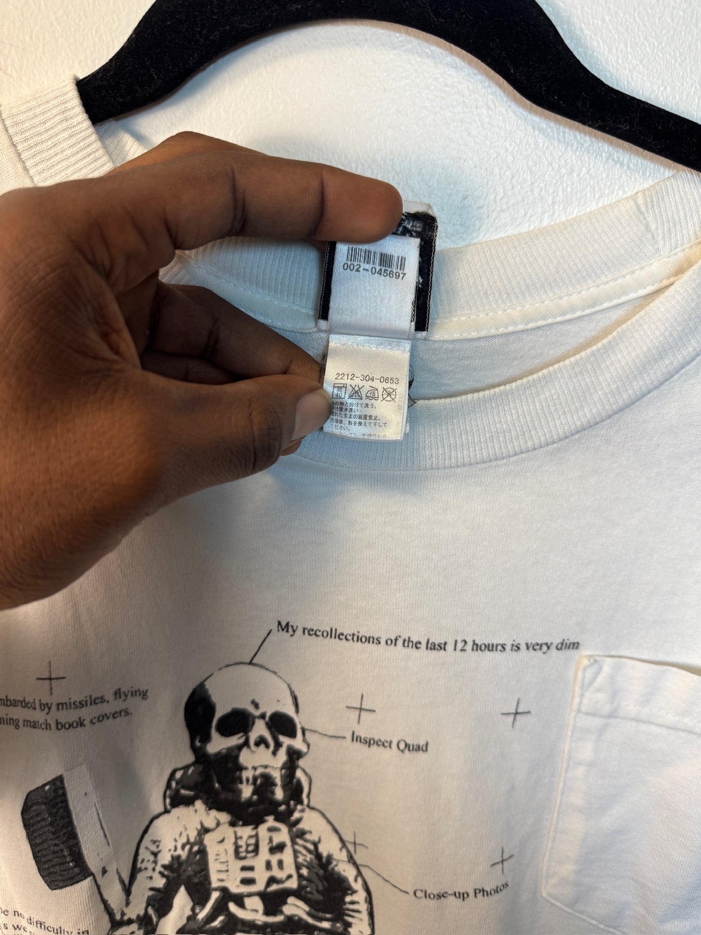 Chrome hearts foti tee