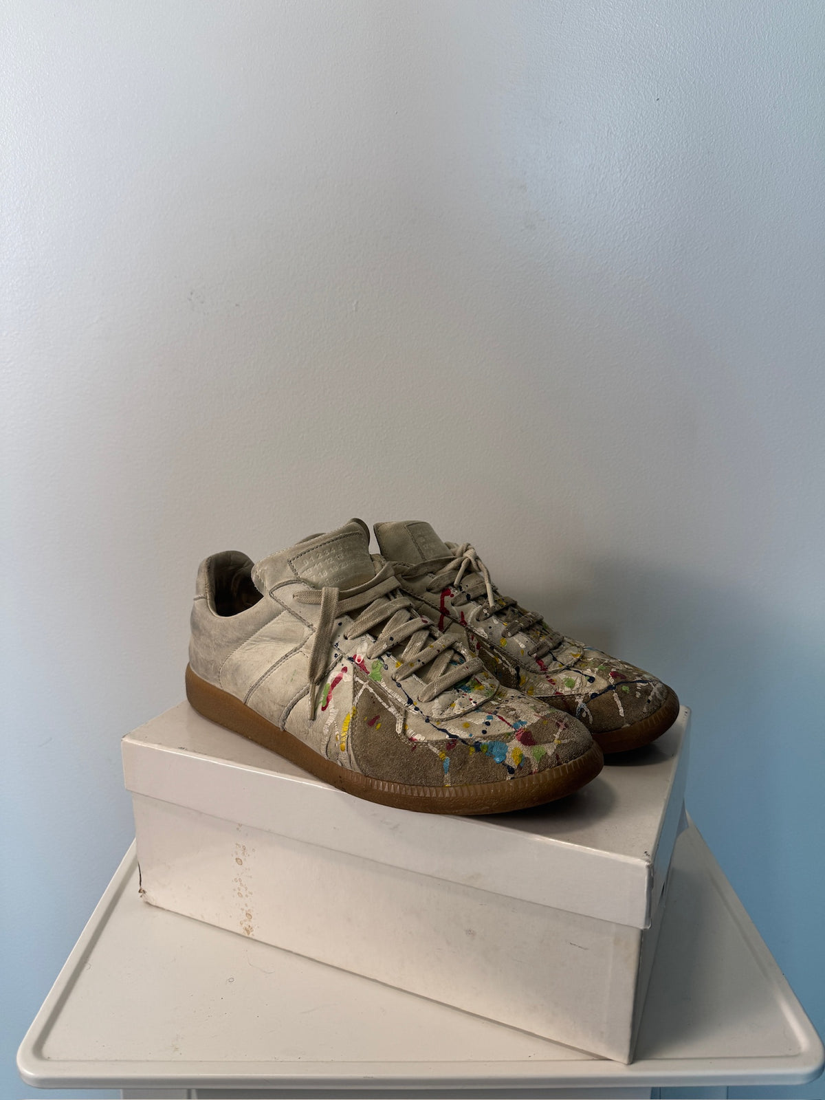 Maison Margiela splatter paint gats