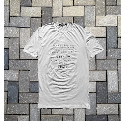 Raf Simon’s ss05 STAFF EXCLUSIVE elastic tee