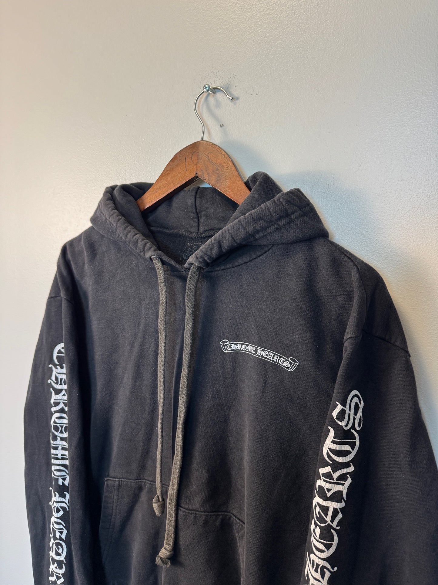 Chrome Hearts scroll hoodie