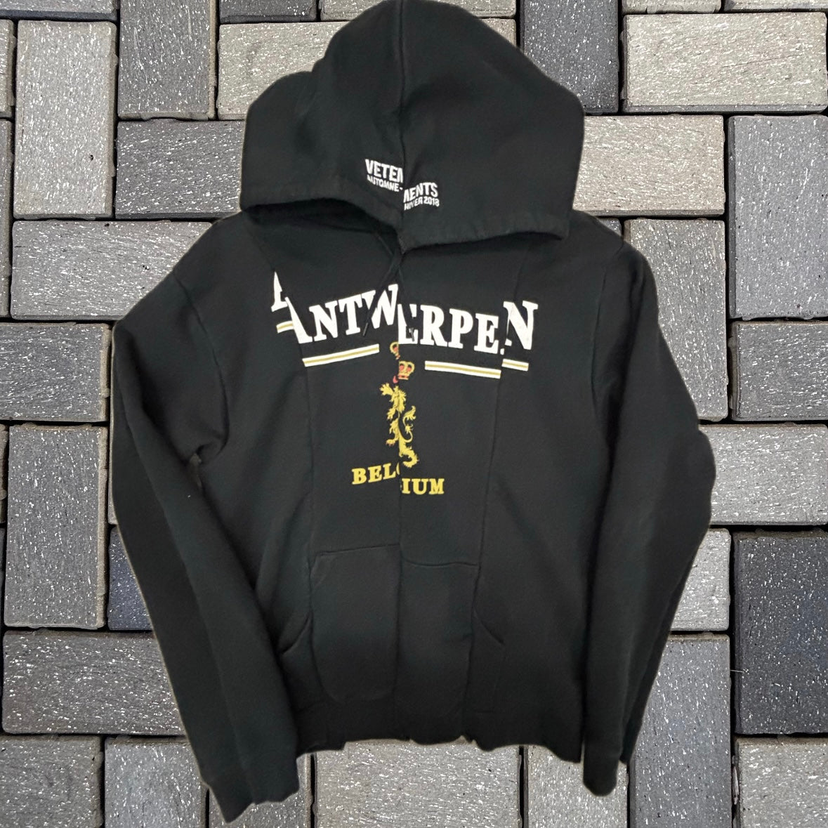 Vetements Antwerpen Split Hoodie