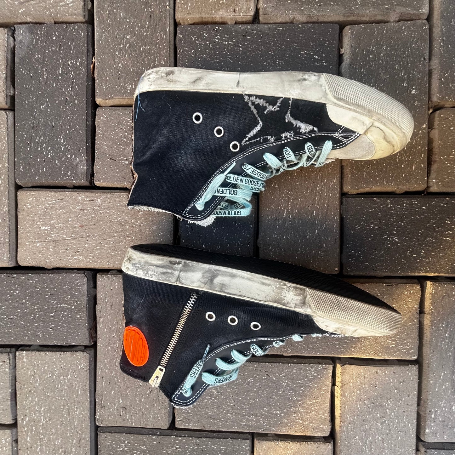 Golden Goose Hightop Custom Sneakers