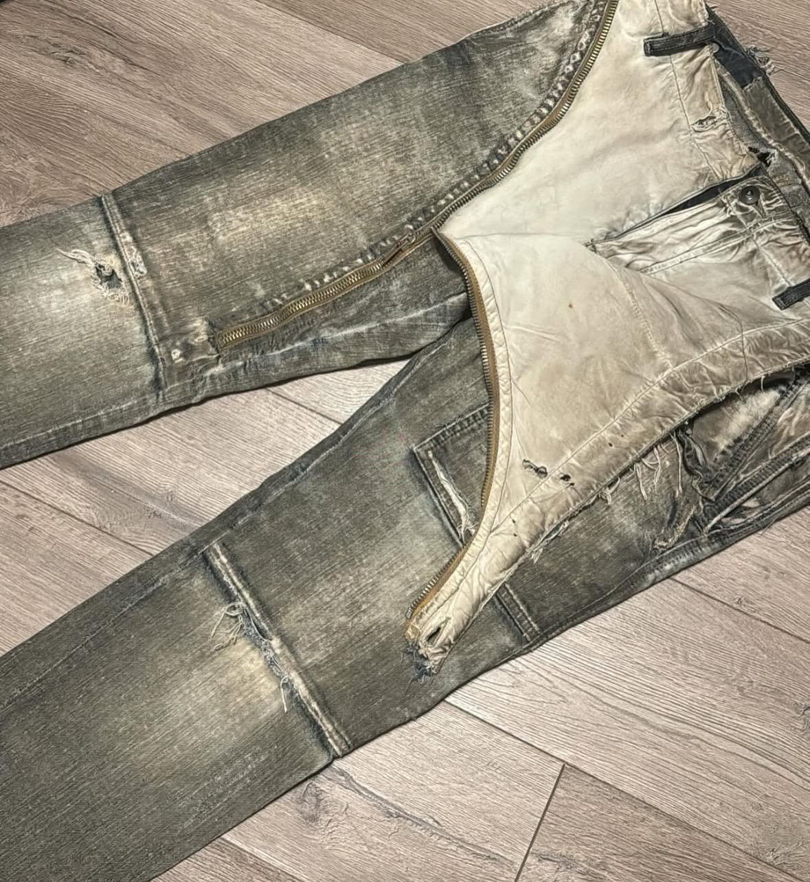 Rick Owen’s ss08 hogwash denim