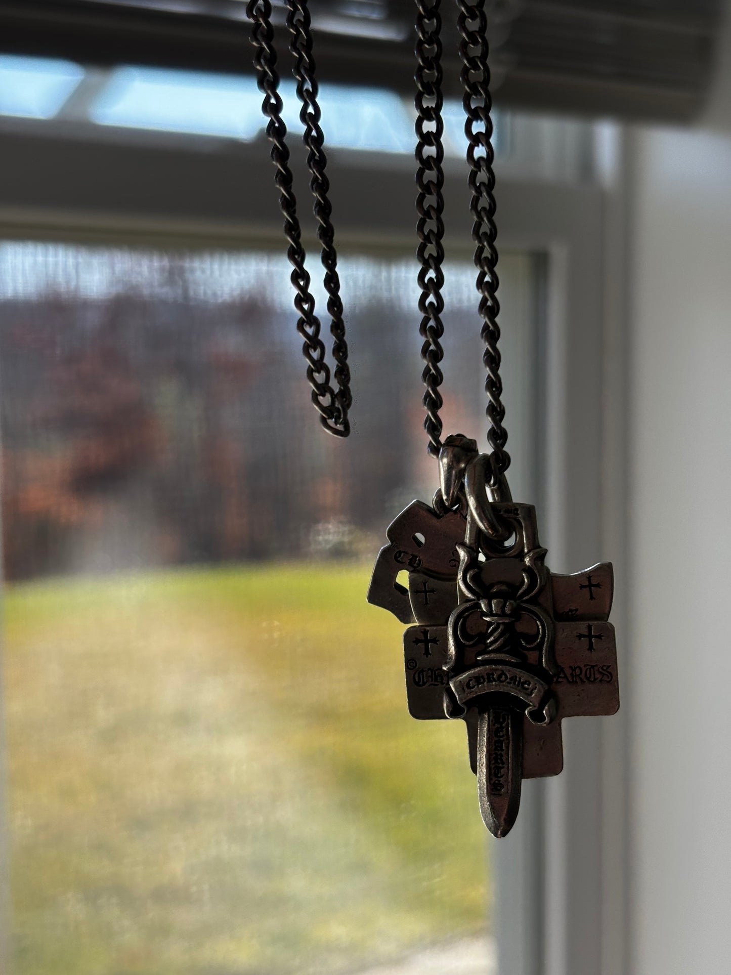 Chrome Hearts trinket pendant