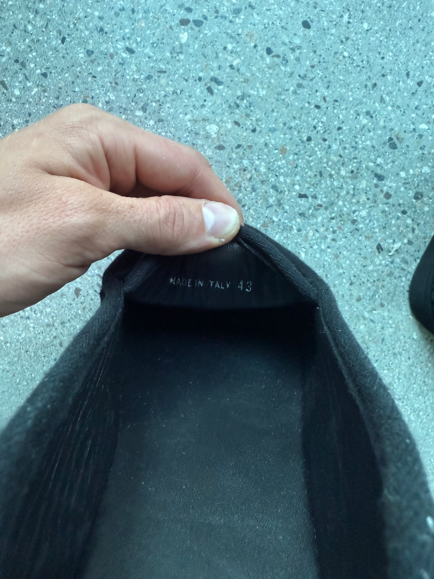 Chrome hearts dagger slip ons