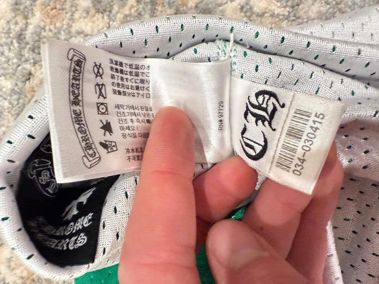 Chrome hearts reversible jersey