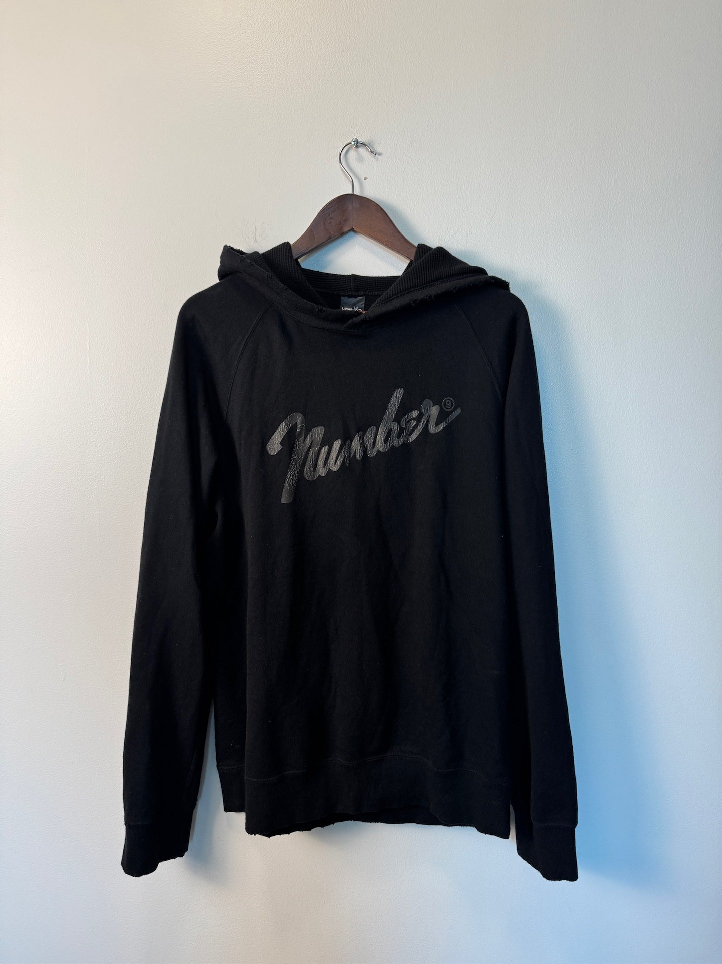 Number Nine AW05 fender hoodie