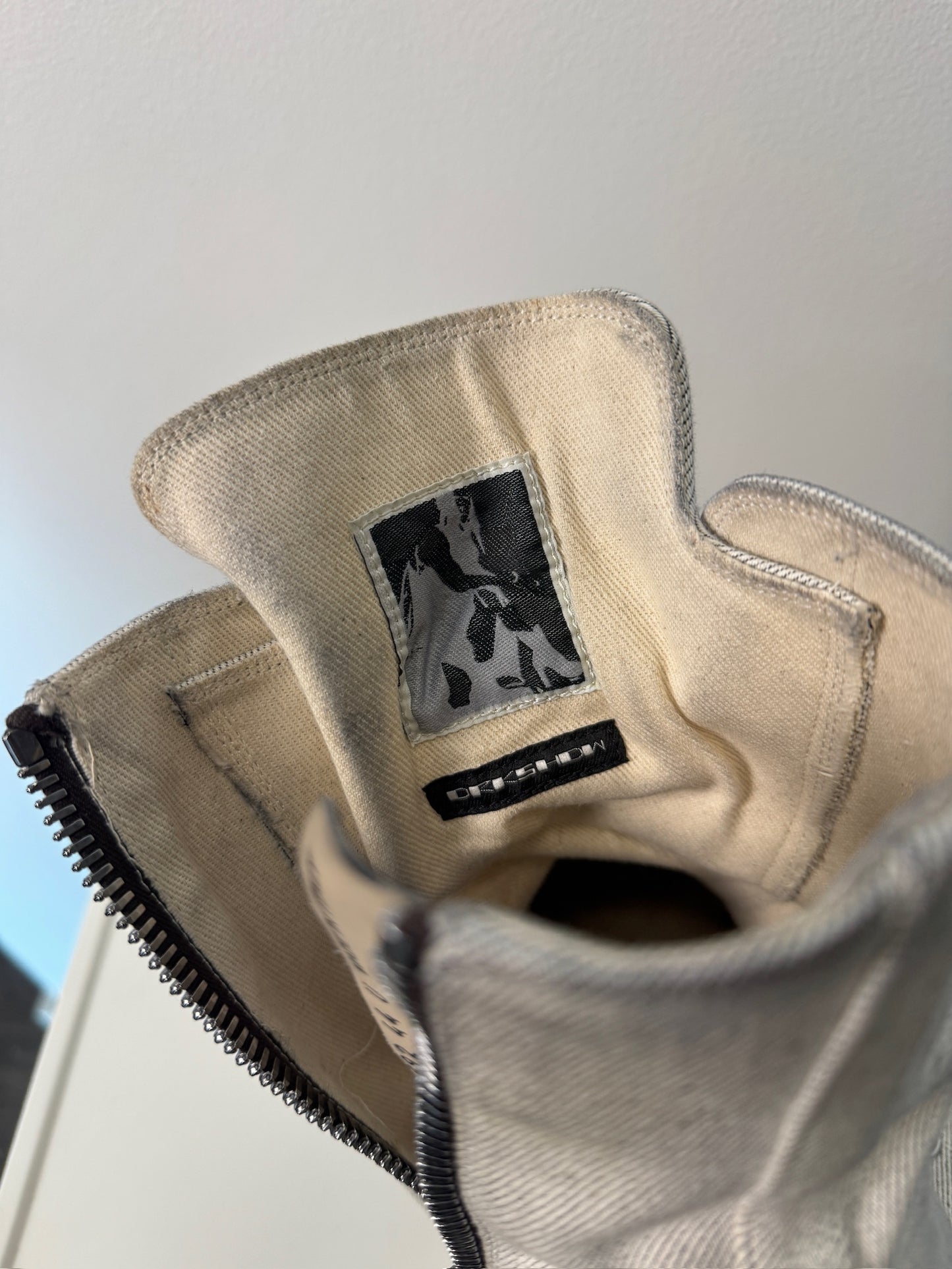 Rick Owen’s canvas Ramones