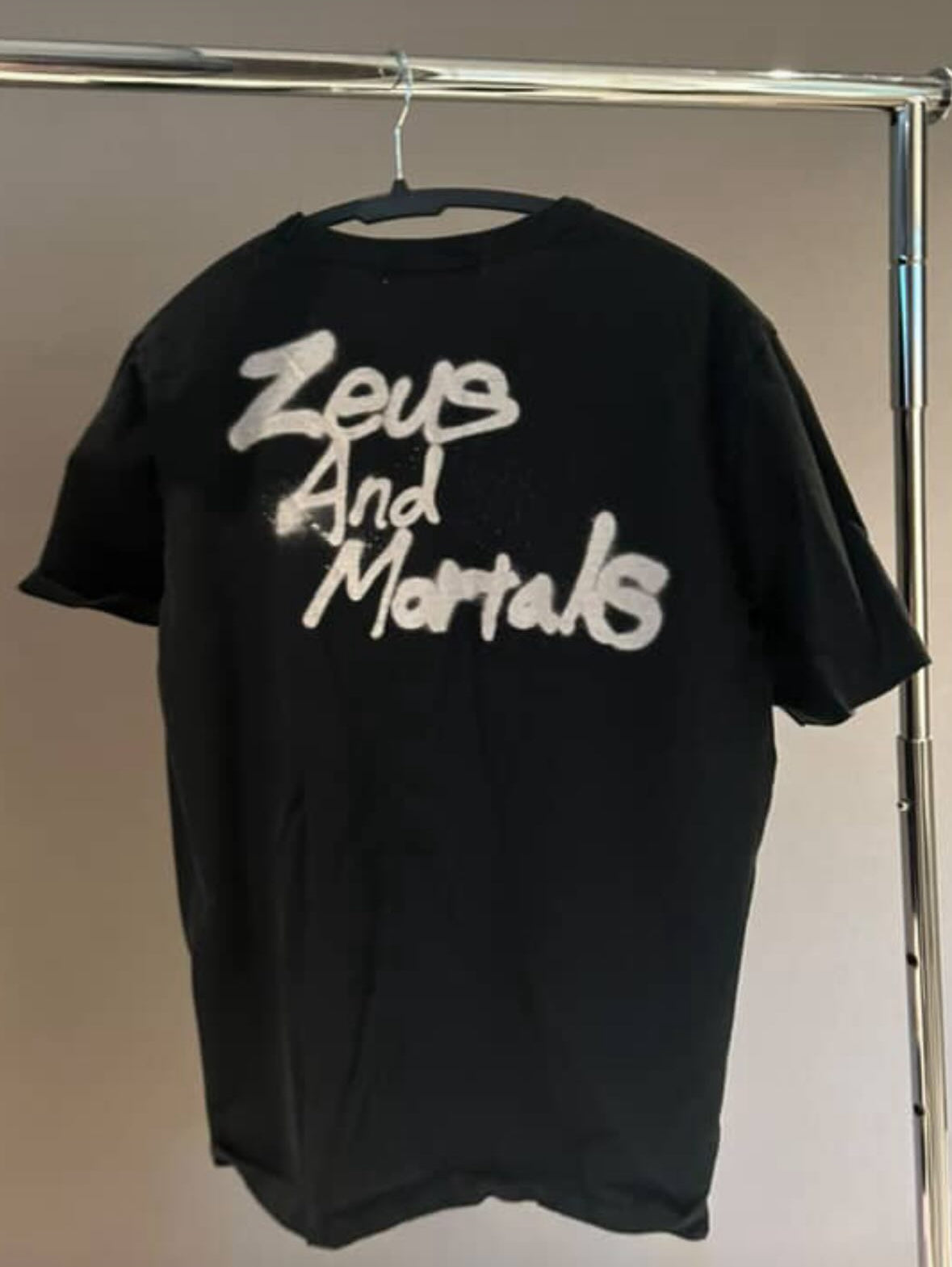 Undercover Zeus and Mortals tee