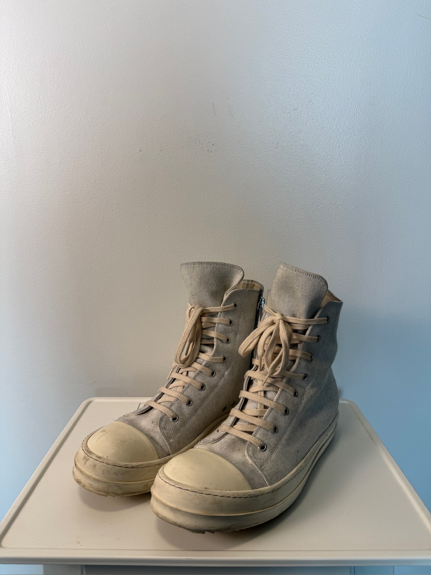 Rick Owen’s canvas Ramones