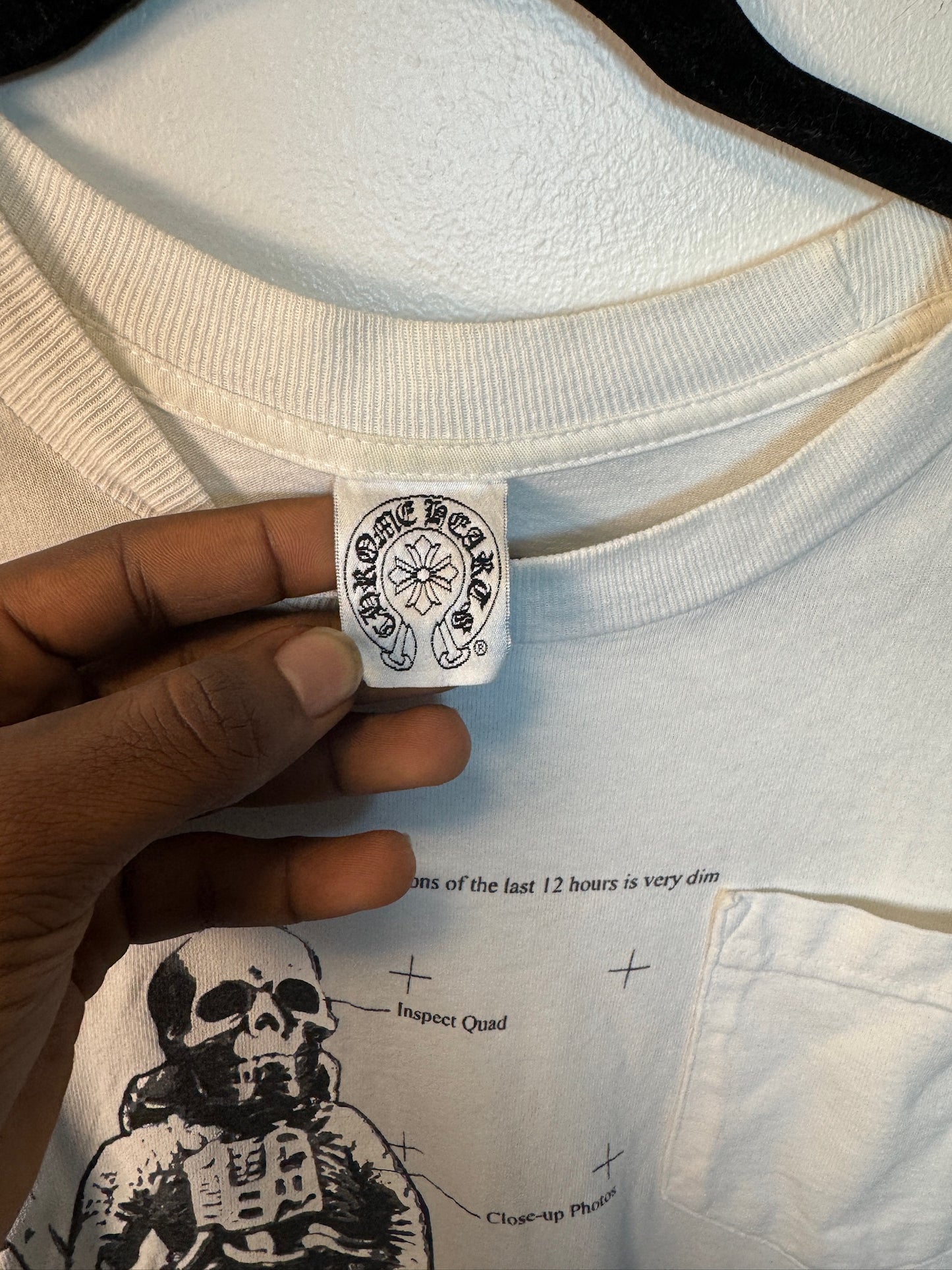 Chrome hearts foti tee