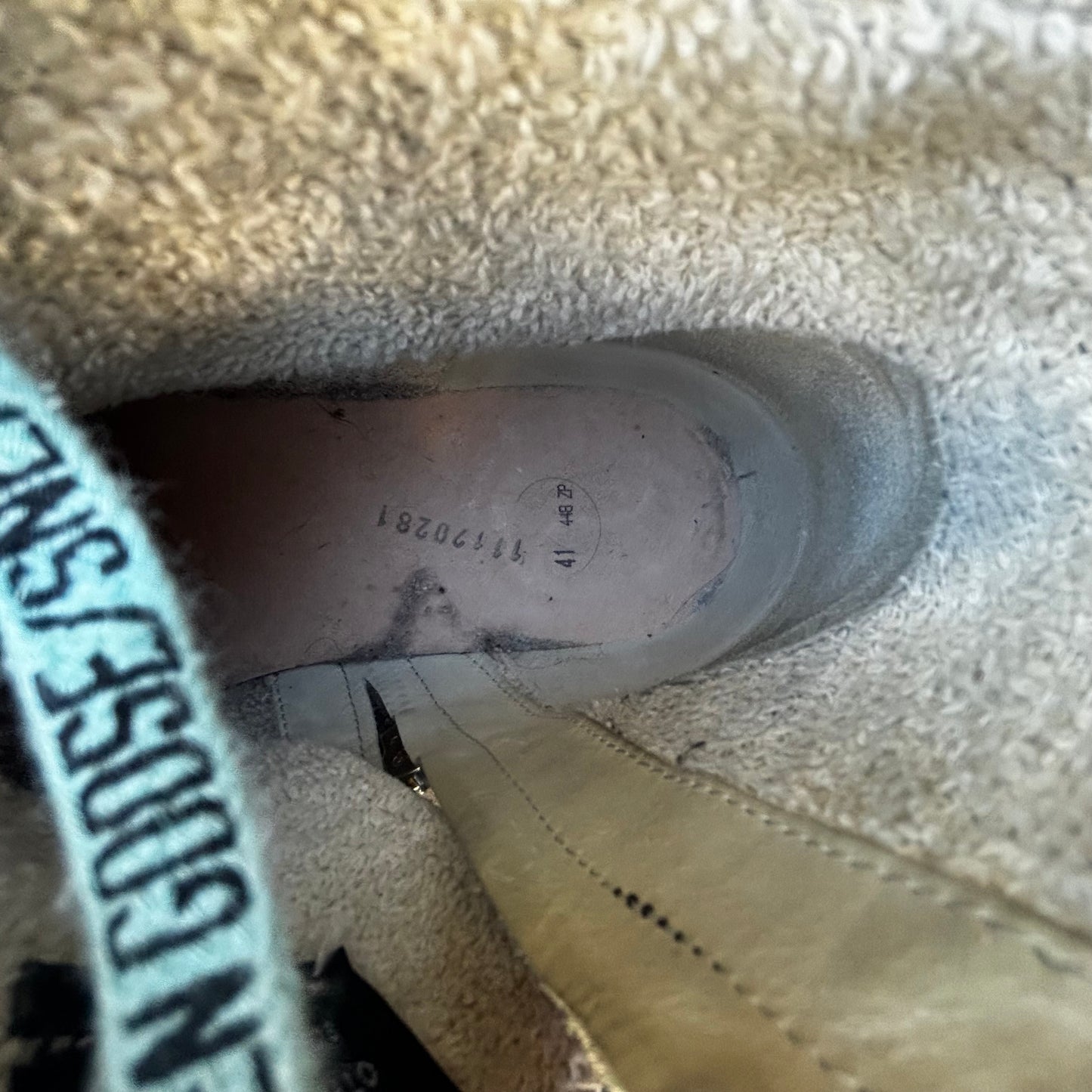 Golden Goose Hightop Custom Sneakers