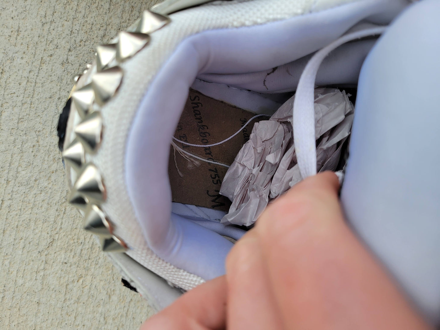 Lanvin Graffiti Curb Sneaker