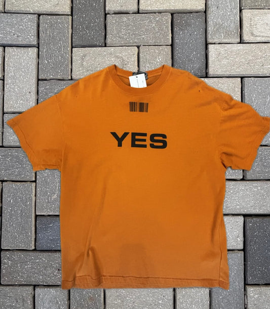 Vetements yes/ no tee