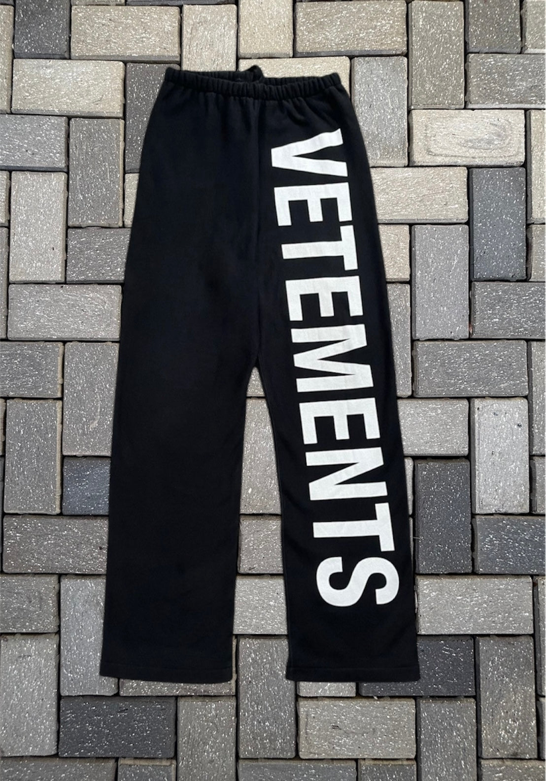 Vetements Spell Out Pants
